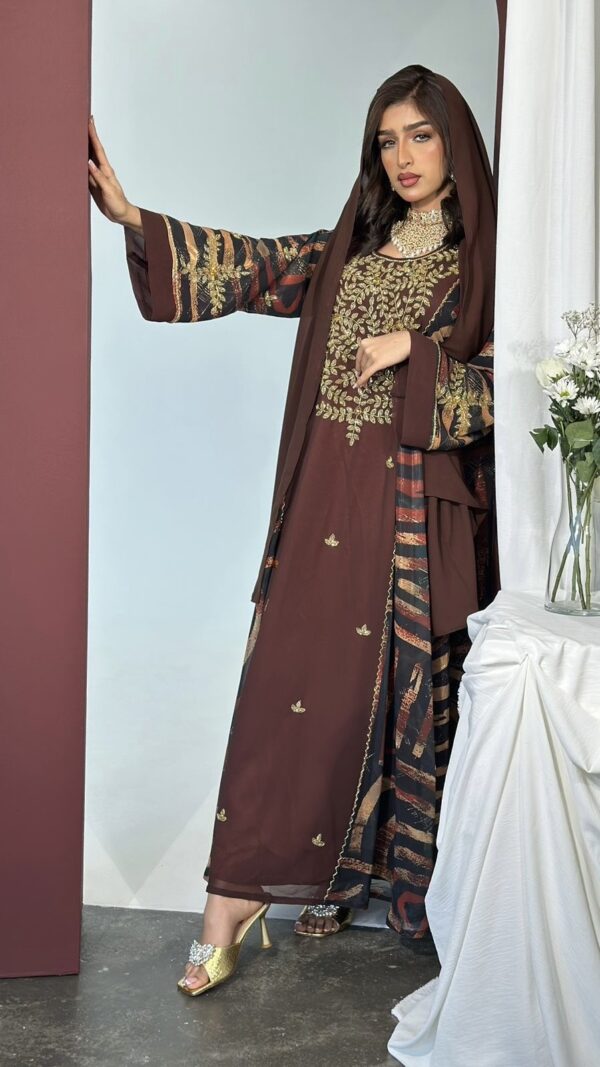 Lam Dress 14 Brown