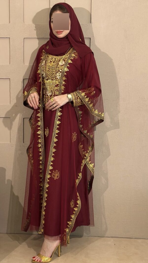 MNL- Dress 12 Maroon